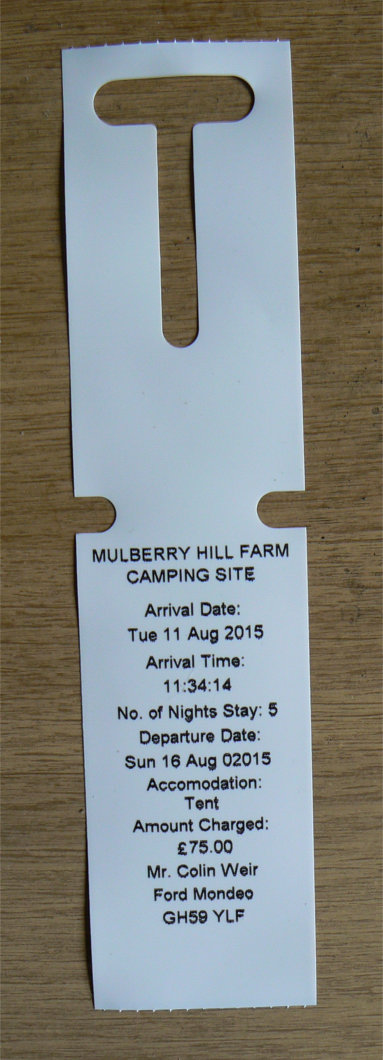 Tent Tags