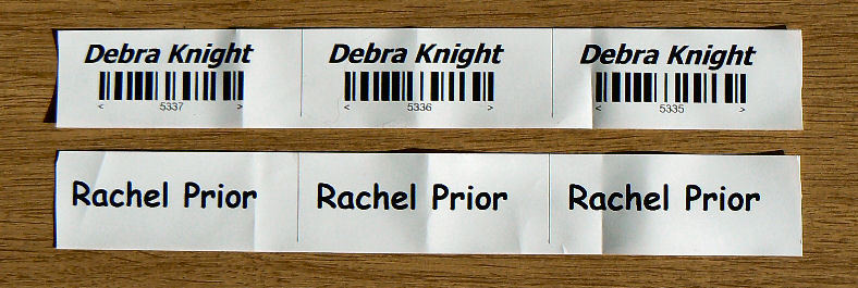 Sew in Name Tapes,Sew In Labels