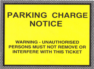 Parking Charge Notice,Parking Charge Notice Pouch,Parking Charge Notice Pouches