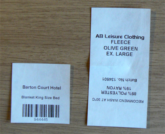 Tyvek Sew In Wash Care Labels,Tyvek Sew In Wash Care Labels Tags